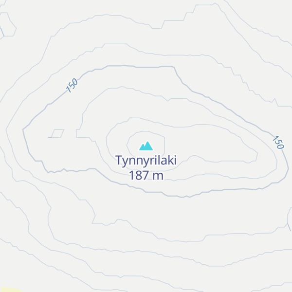 Map of Tynnyrilaki