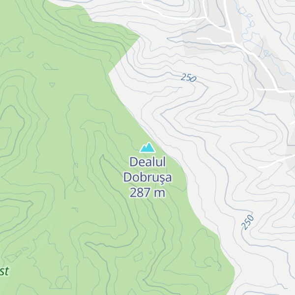 Map of Dealul Dobruşa