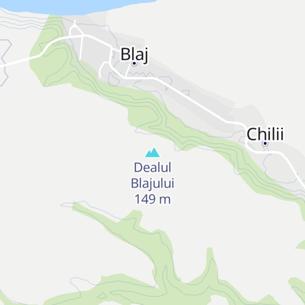 Map of Dealul Blajului