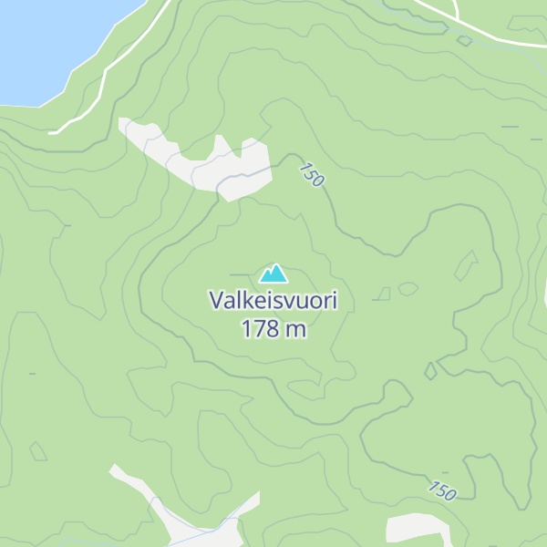 Map of Valkeisvuori