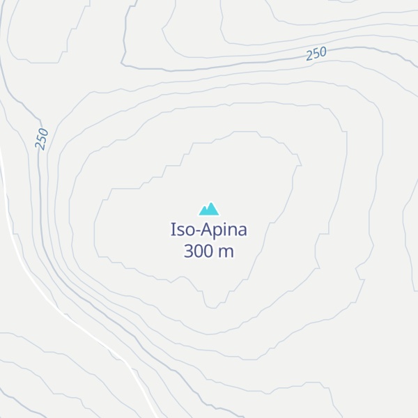 Map of Iso-Apina