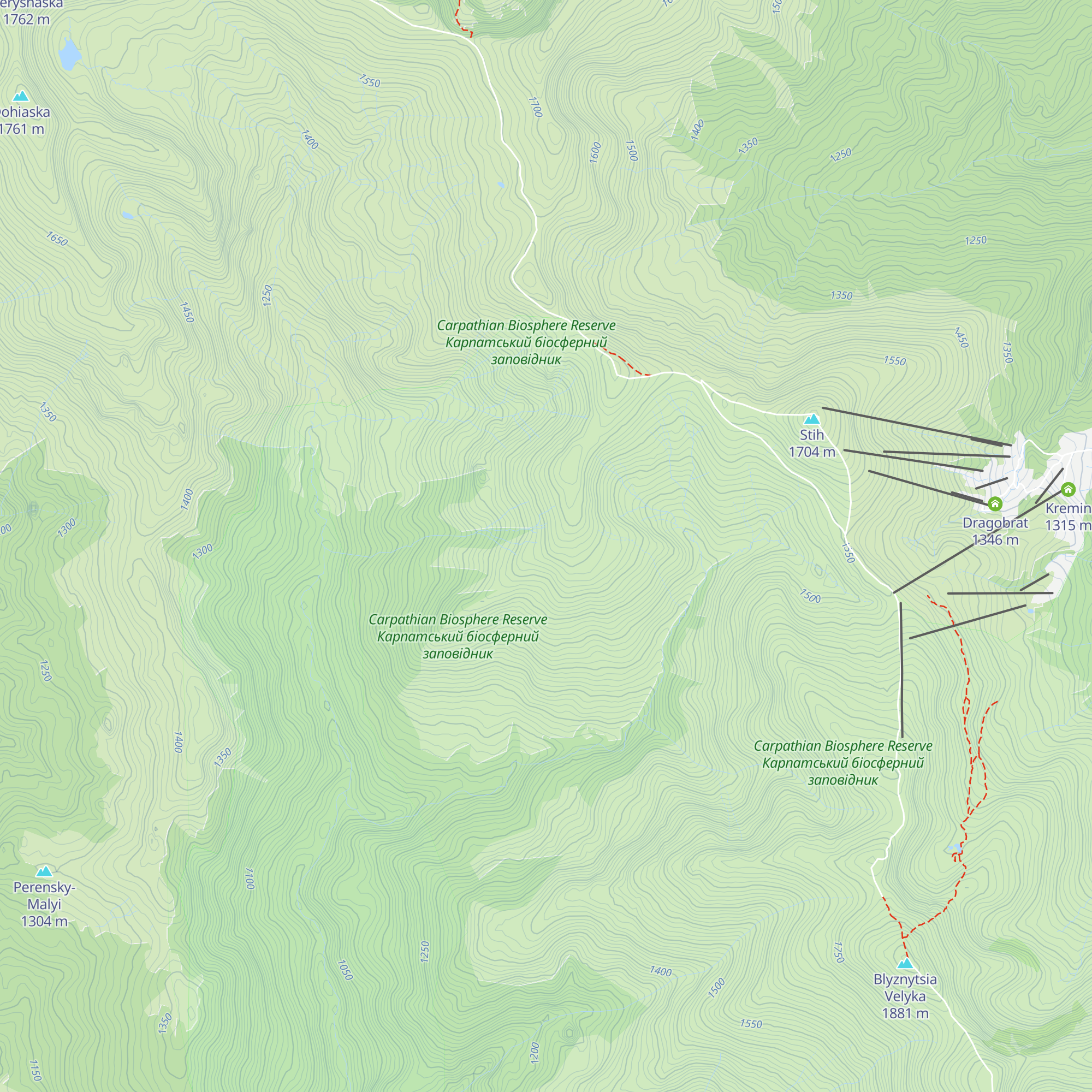 Hatina Pastuhiv (Z Filmu "Dovbush") map
