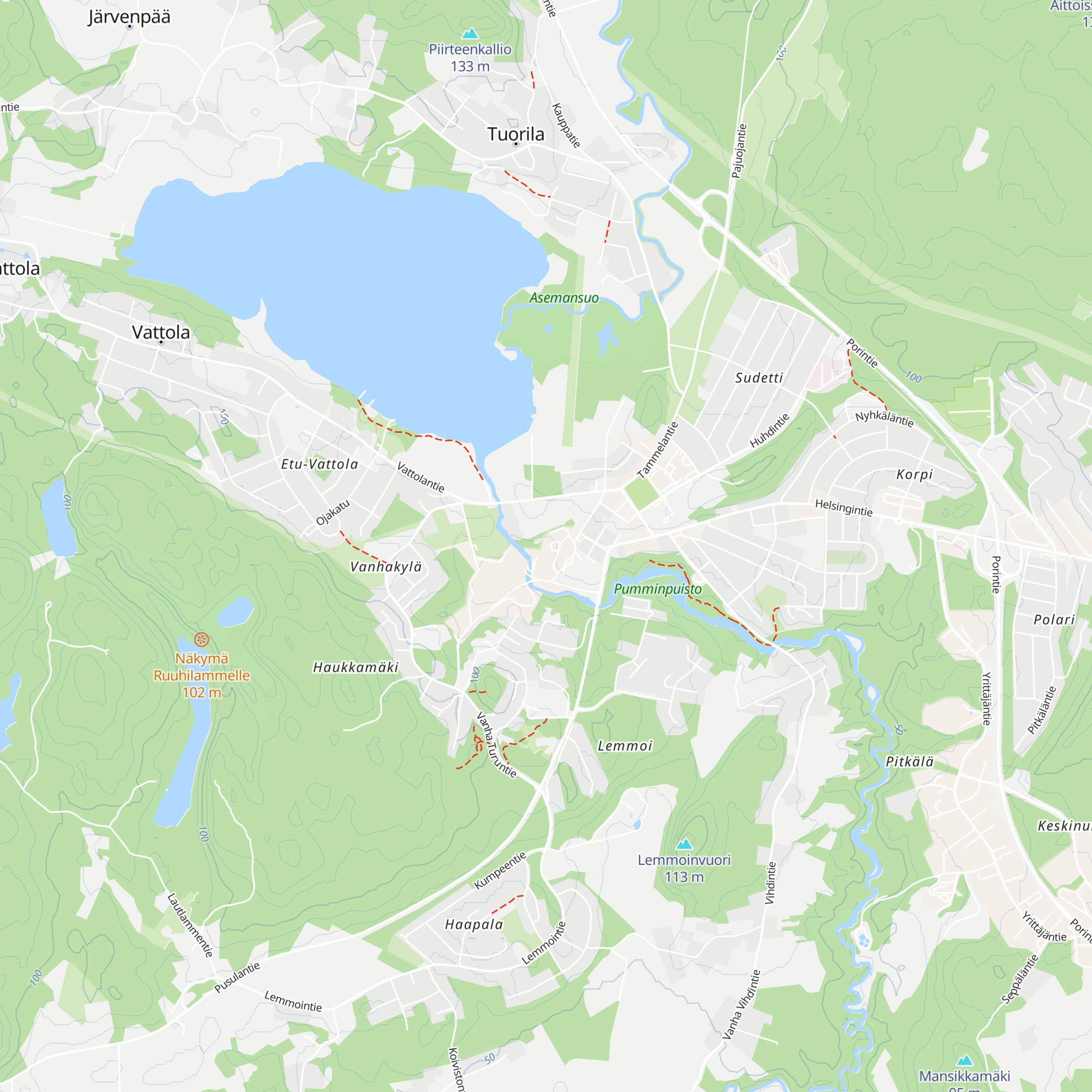 Karkkilan kaupungin palvelupiste Serveri map