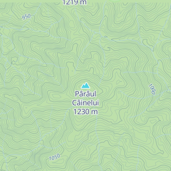 Map of Pârâul Câinelui