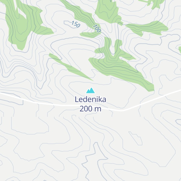 Map of Ledenika