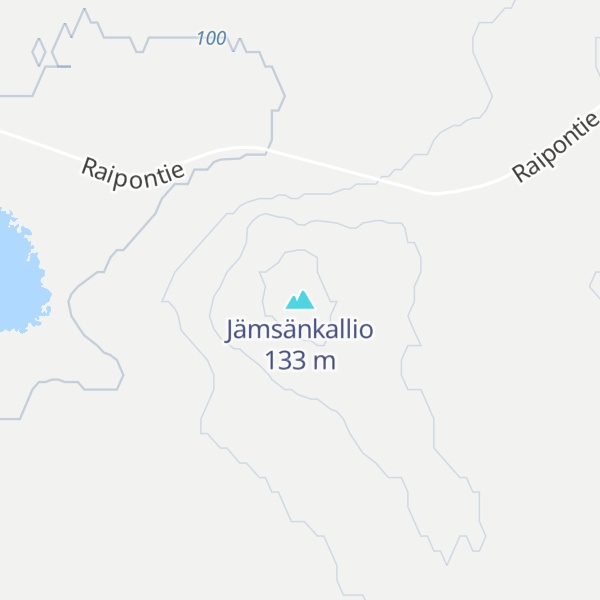 Map of Jämsänkallio