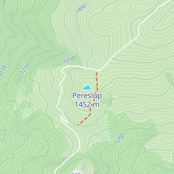 Map of Pereslup