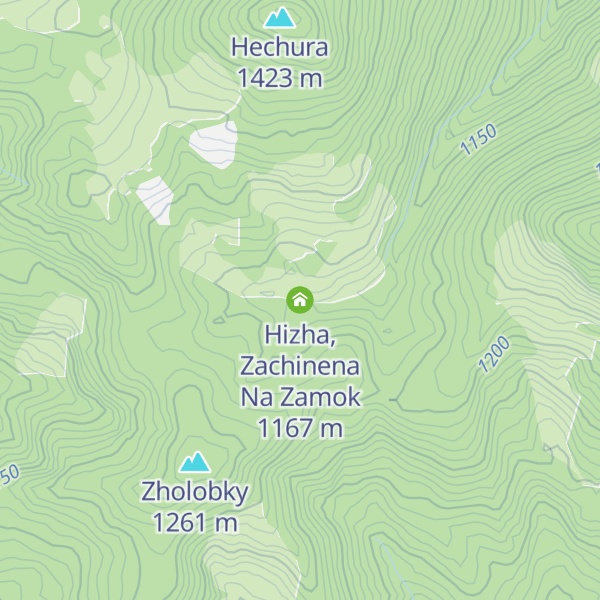 Map of Hizha, Zachinena Na Zamok