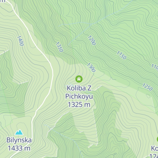 Map of Koliba Z Pichkoyu