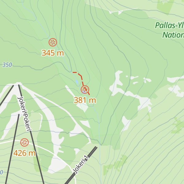 Map of Varkaankuru Lapp Hut