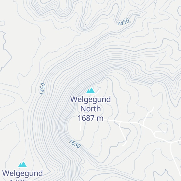 Map of Welgegund North