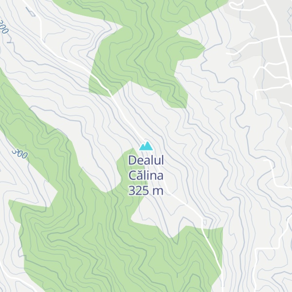 Map of Dealul Călina