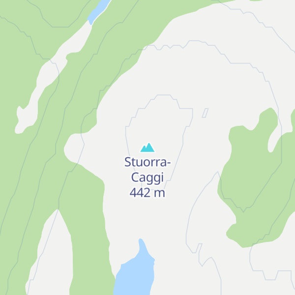 Map of Stuorra-Caggi