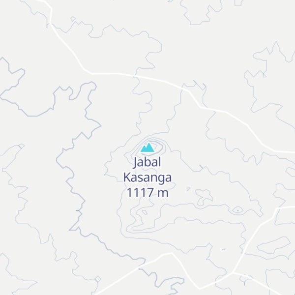 Map of Jabal Kasanga