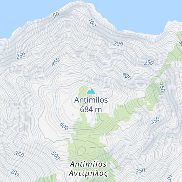 Map of Antimilos