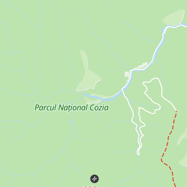 Map of Cabana forestieră Lotrișor