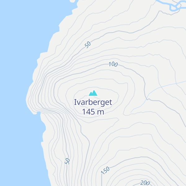 Map of Ivarberget