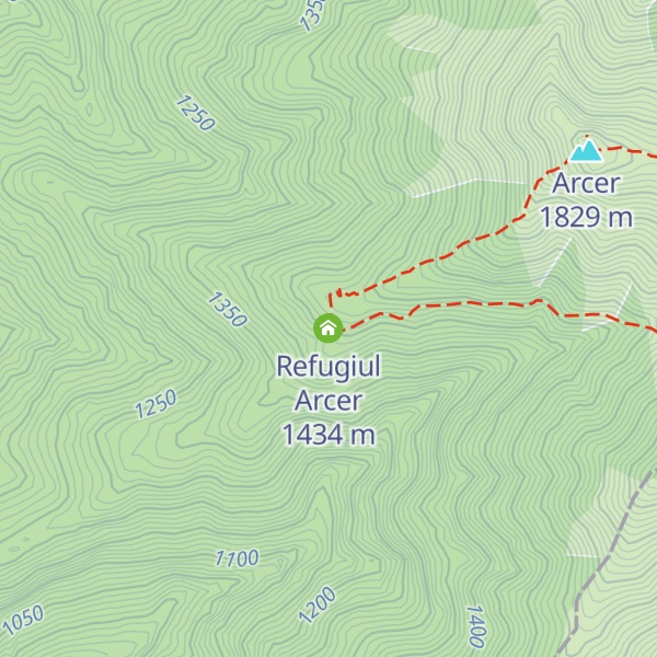 Map of Refugiul Arcer