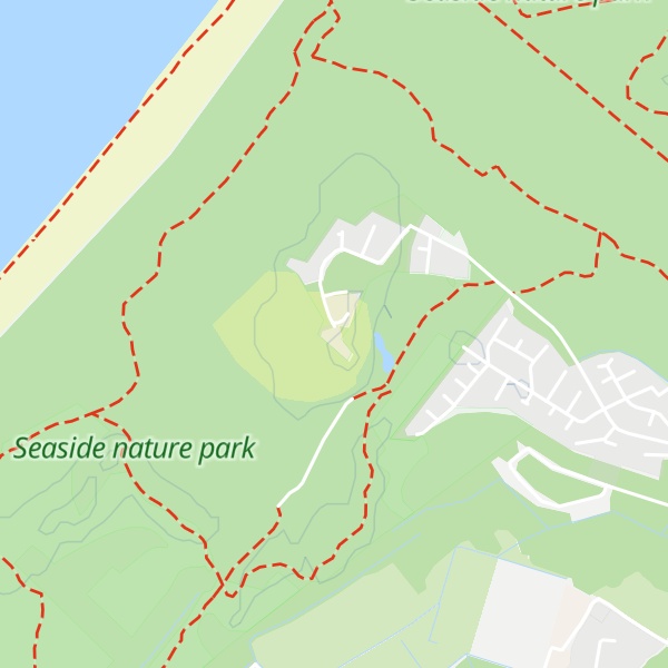 Map of Langas kāpa