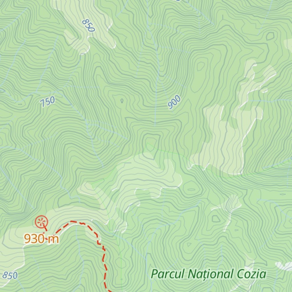 Map of Poiana Suliței