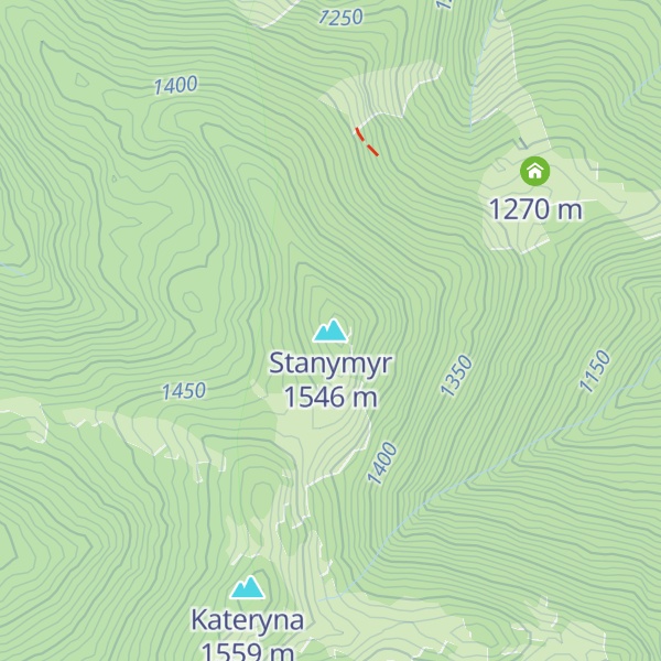 Map of Stanymyr