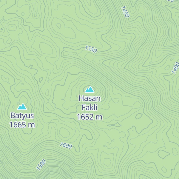 Map of Hasan Fakli