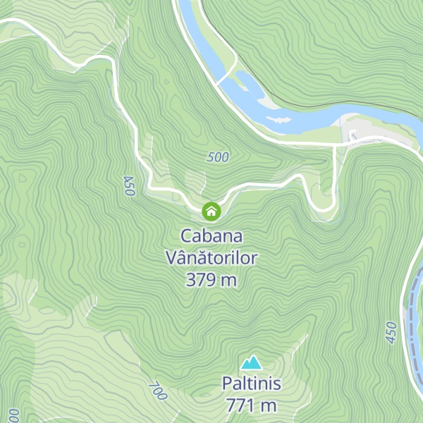 Map of Cabana Vânătorilor