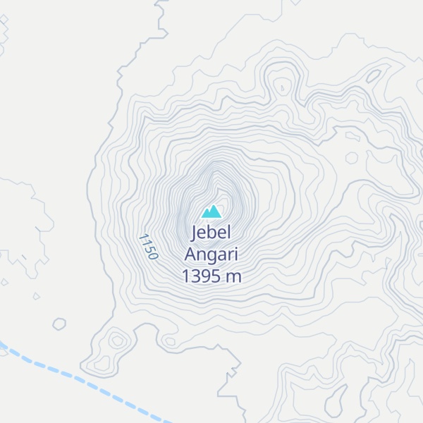 Map of Jebel Angari