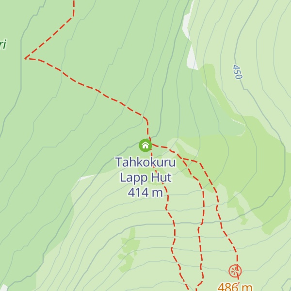 Map of Tahkokuru Lapp Hut