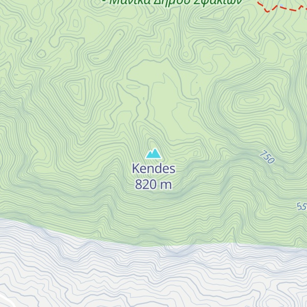 Map of Kendes
