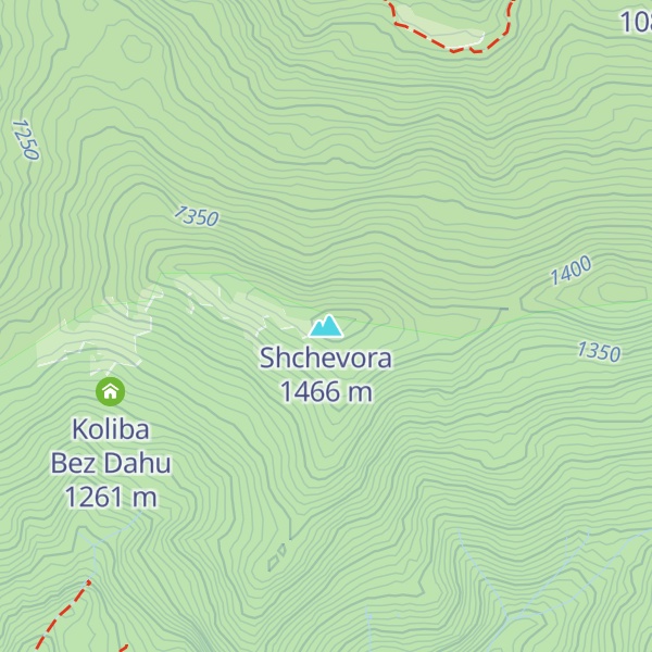 Map of Shchevora
