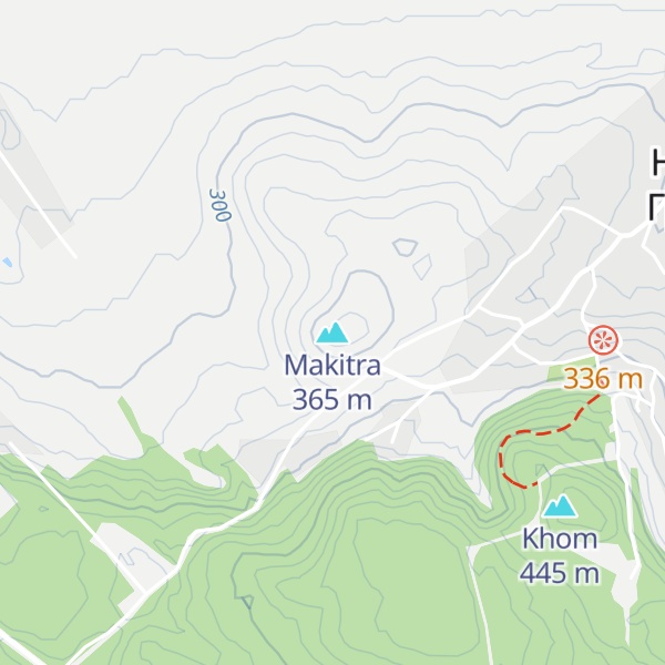 Map of Makitra