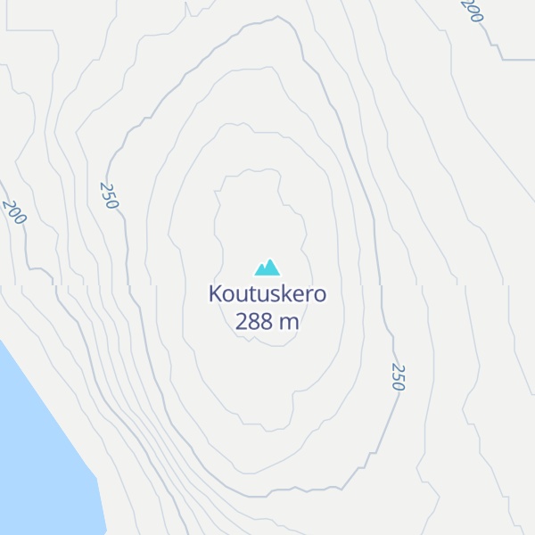 Map of Koutuskero