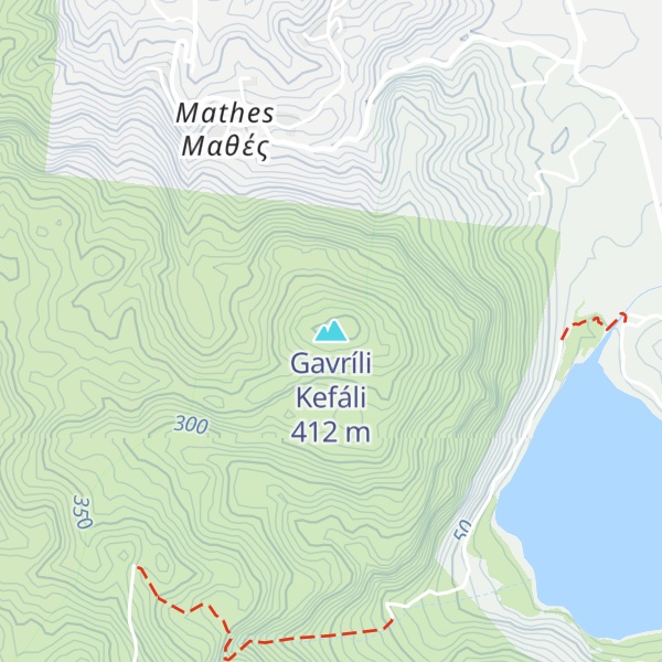Map of Gavríli Kefáli