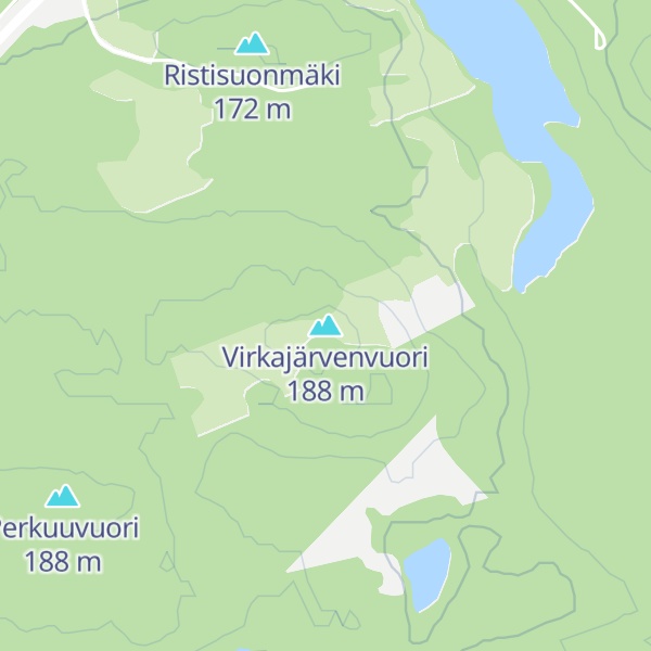 Map of Virkajärvenvuori