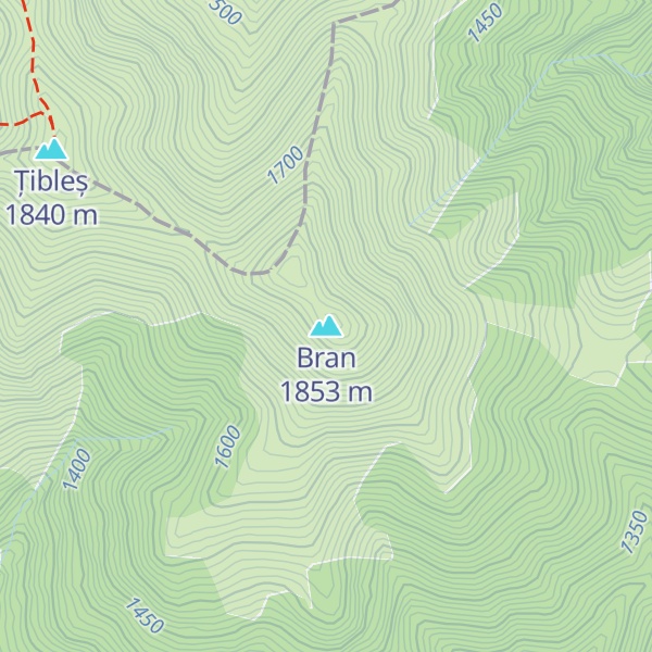 Map of Bran