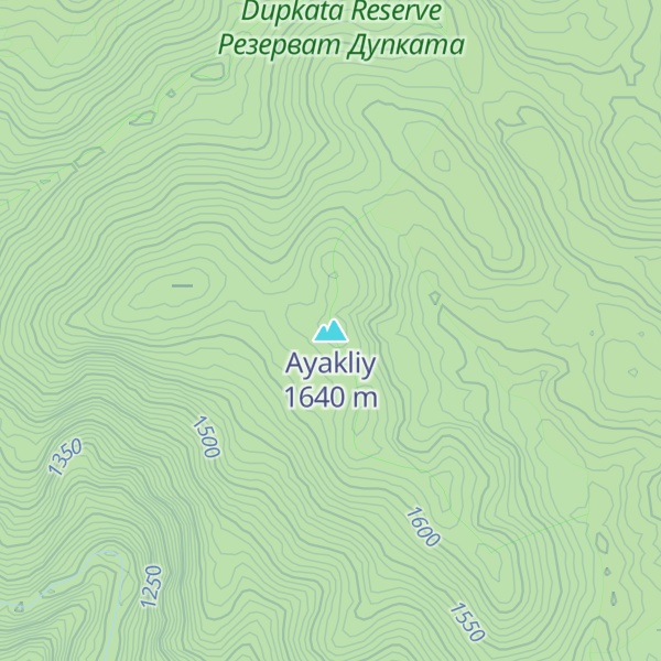 Map of Ayakliy