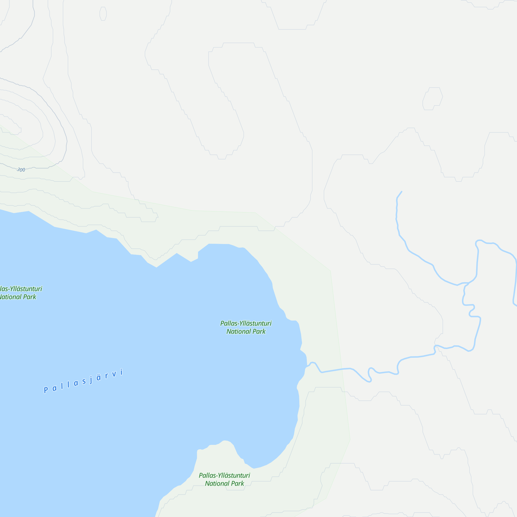 Hietalahti Wilderness Hut map