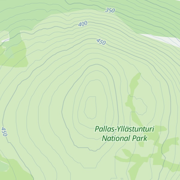 Map of Kesänkitunturi
