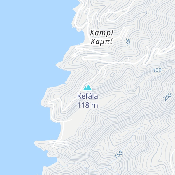 Map of Kefála