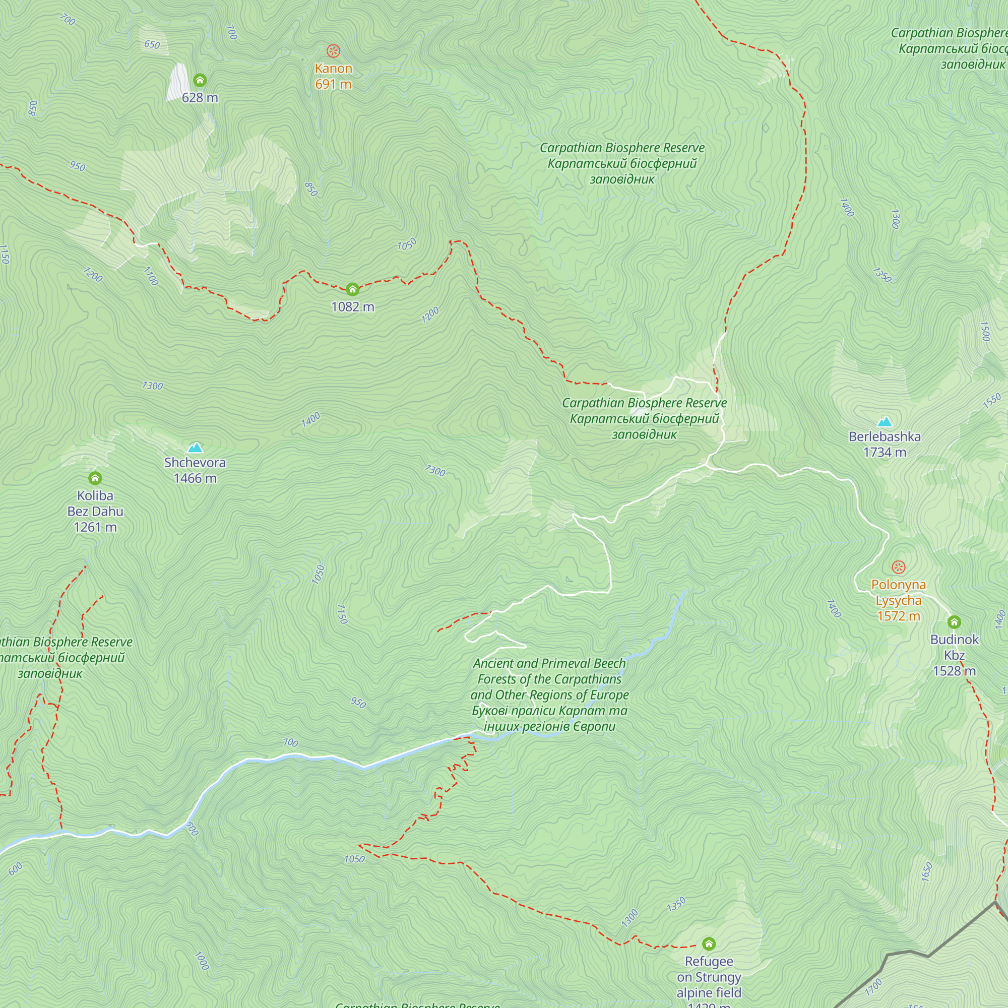Koliba map