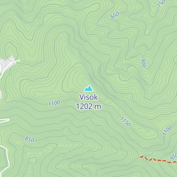Map of Visok