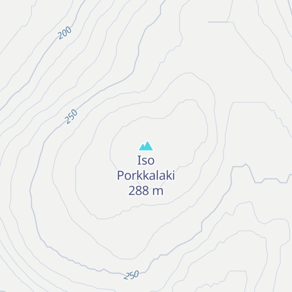 Map of Iso Porkkalaki