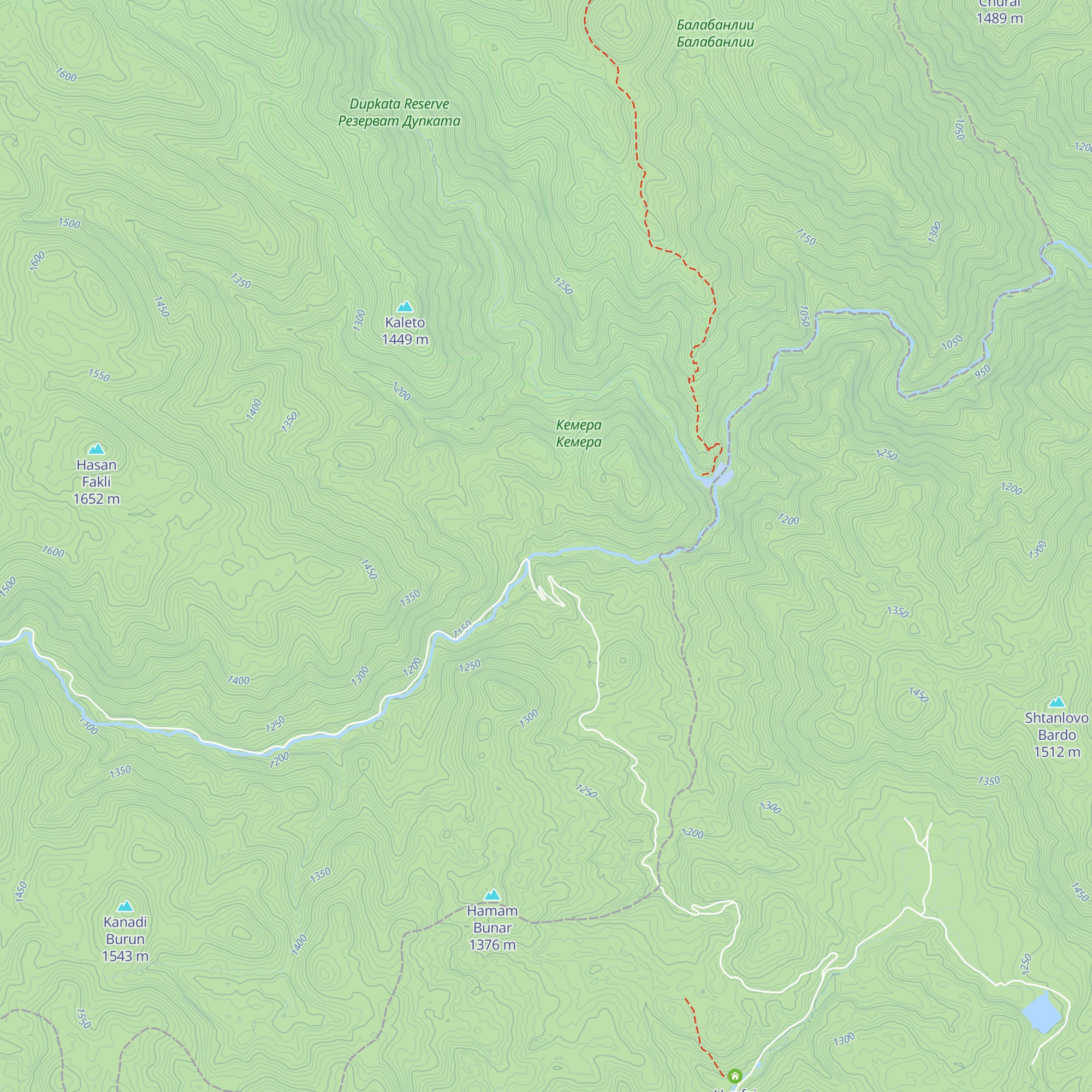 Loven Zaslon Fermata map
