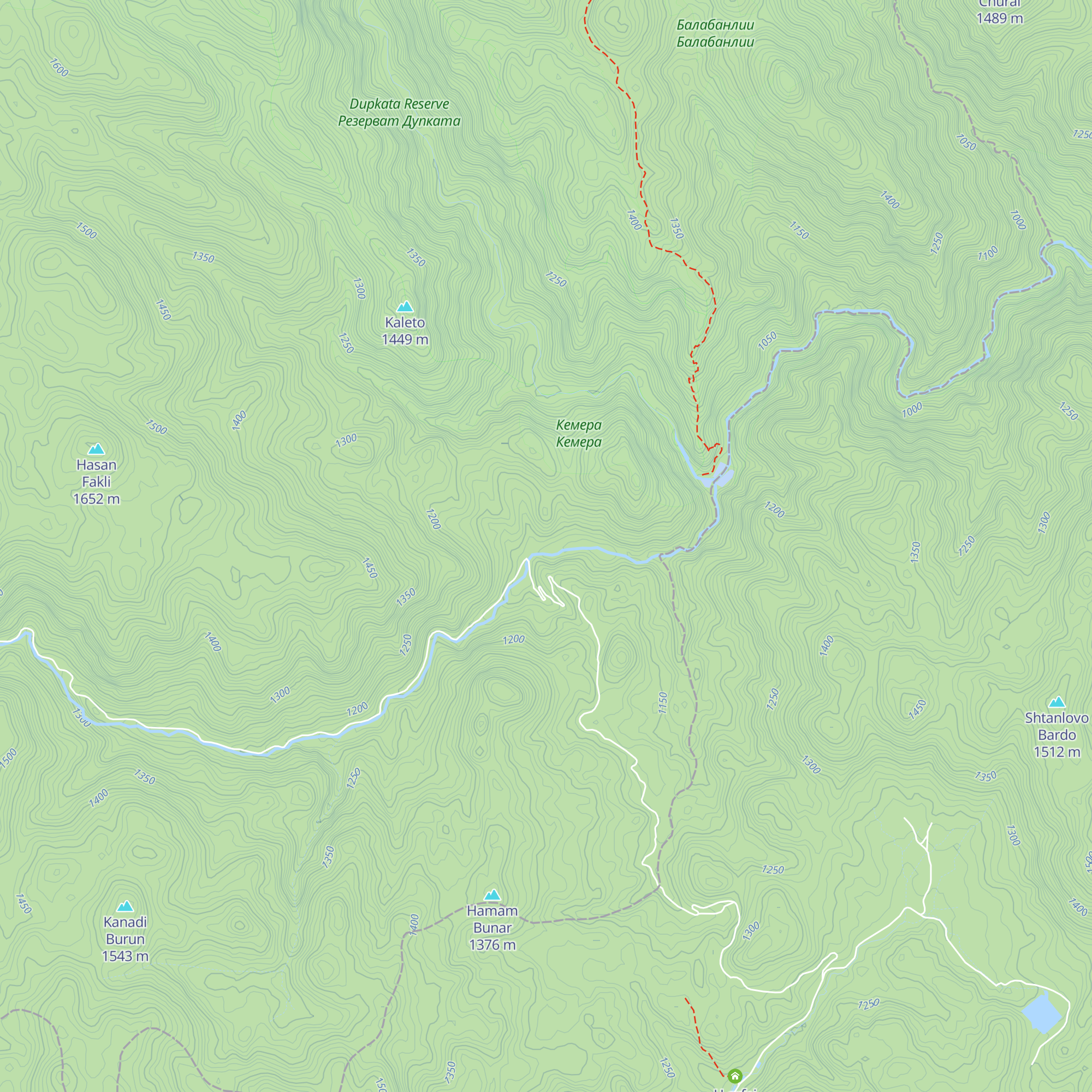 Loven Zaslon Fermata map