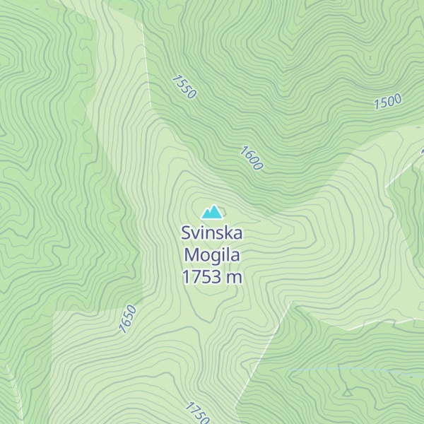 Map of Svinska Mogila