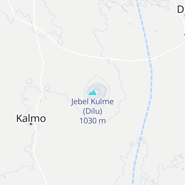 Map of Jebel Kulme (Dilu)