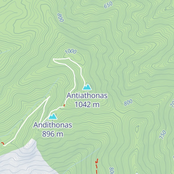 Map of Antiathonas