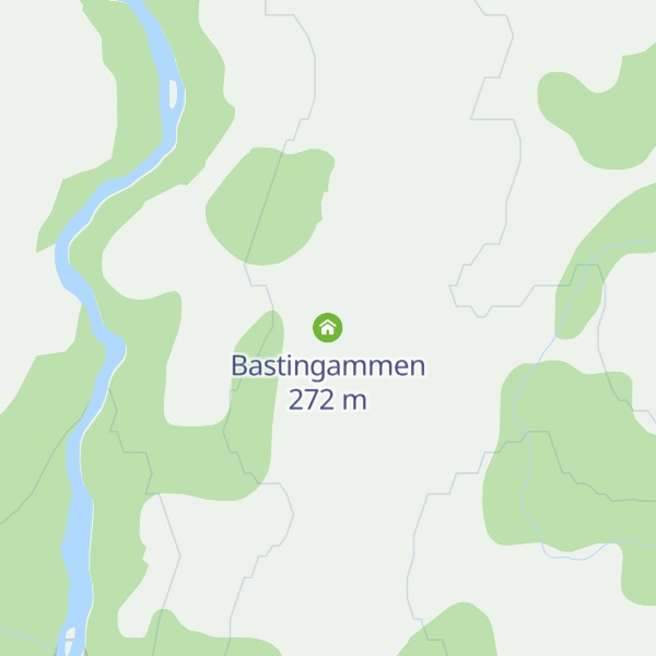 Map of Bastingammen