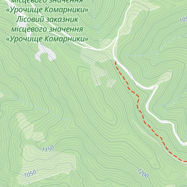 Map of Skalky Peredni